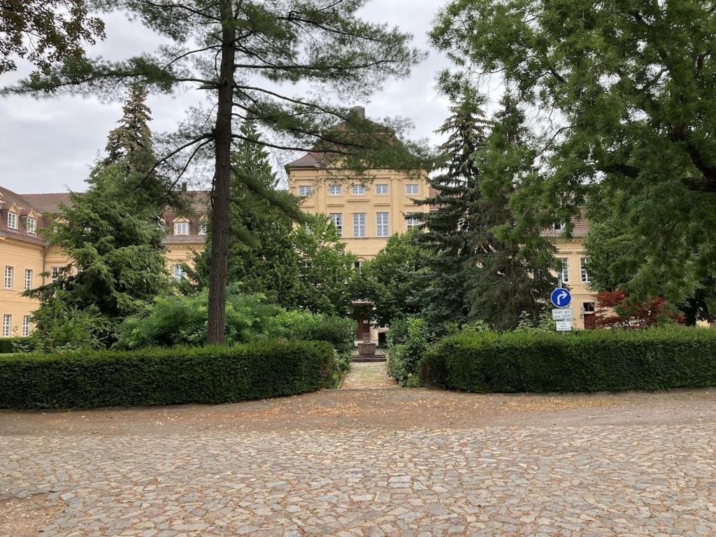 "Ferienwohnung Am Schloss" - Ferienwohnung Mit Blick Auf Das Barbyer Schloss, 5 Gehminuten Bis Zur Elbe Dış mekan fotoğraf